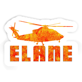 Sticker Helicopter Elane Image