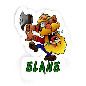 Elane Sticker Holzfäller Image