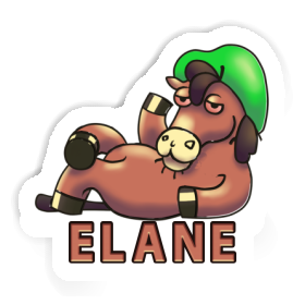 Sticker Pferd Elane Image