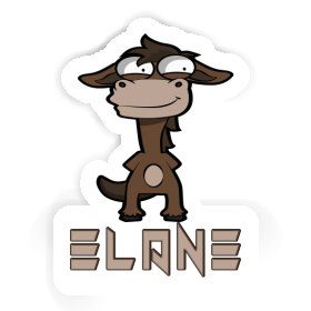 Sticker Pferd Elane Image