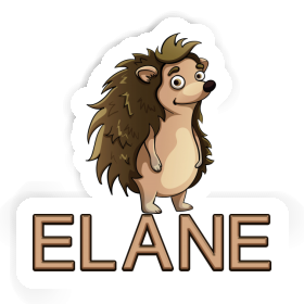 Hedgehog Sticker Elane Image