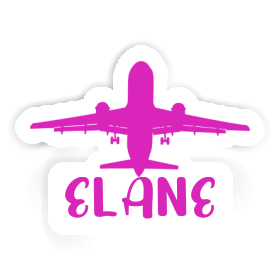 Elane Autocollant Jumbo-Jet Image