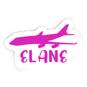 Autocollant Elane Jumbo-Jet Image