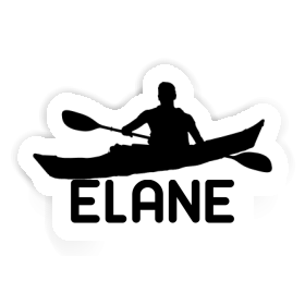 Sticker Elane Kayaker Image