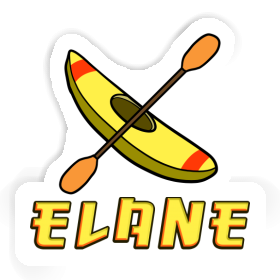 Canoe Sticker Elane Image