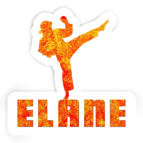 Elane Sticker Karateka Image