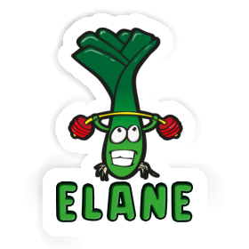 Weightlifter Sticker Elane Image