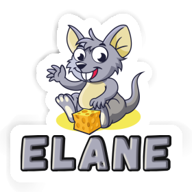 Elane Autocollant Souris Image