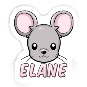 Autocollant Elane Souris Image