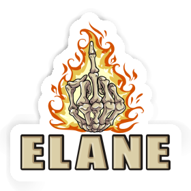 Middlefinger Sticker Elane Image