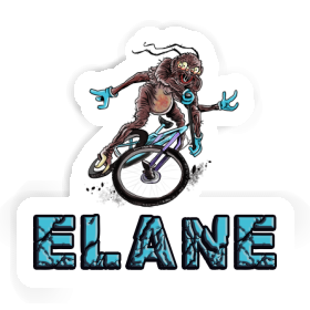 Sticker Biker Elane Image