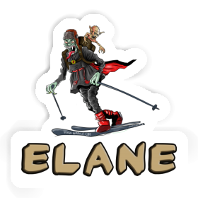 Sticker Telemarker Elane Image