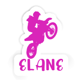 Motocross-Fahrer Sticker Elane Image