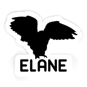 Hibou Autocollant Elane Image