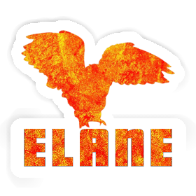 Elane Sticker Owl Image