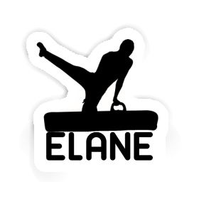 Autocollant Gymnaste Elane Image