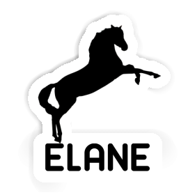 Elane Autocollant Cheval Image