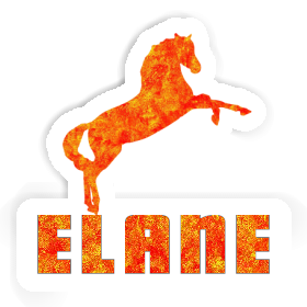 Elane Sticker Pferd Image