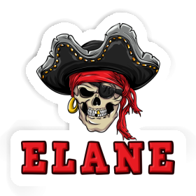 Elane Sticker Pirate-Skull Image