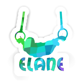 Ring gymnast Sticker Elane Image