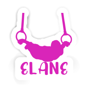 Ring gymnast Sticker Elane Image