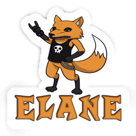 Renard Autocollant Elane Image