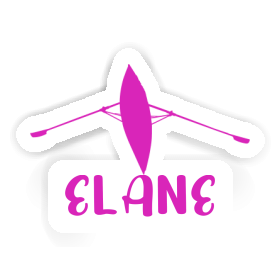 Rowboat Sticker Elane Image