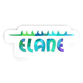 Rowboat Sticker Elane Image