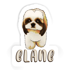 Shih Tzu Sticker Elane Image