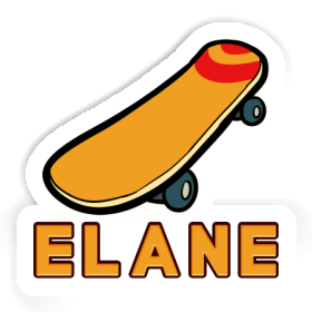 Elane Aufkleber Skateboard Image