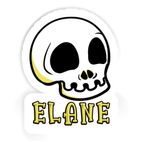 Skull Sticker Elane Image