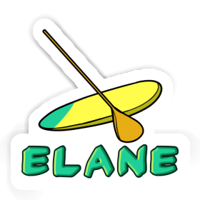 Stand Up Paddle Sticker Elane Image