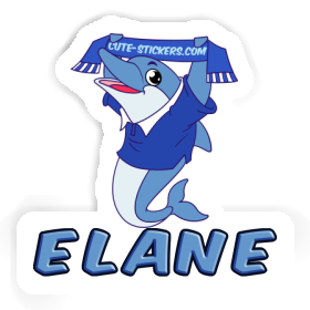 Dolphin Sticker Elane Image