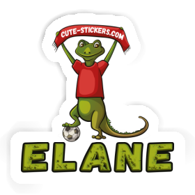 Sticker Lizard Elane Image