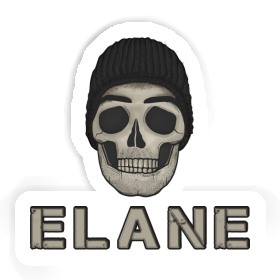 Elane Sticker Totenkopf Image