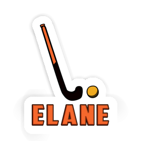 Autocollant Crosse d'unihockey Elane Image