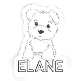 Westie Autocollant Elane Image