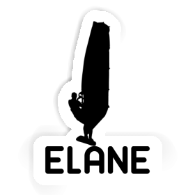 Elane Sticker Windsurfer Image