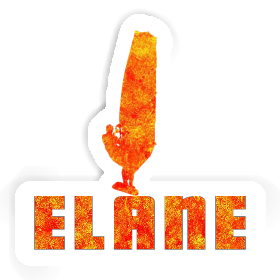 Elane Sticker Windsurfer Image