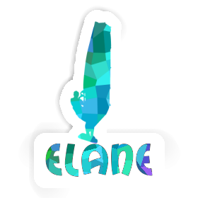 Elane Sticker Windsurfer Image