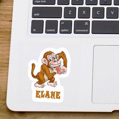 Sticker Gorilla Elane Notebook Image