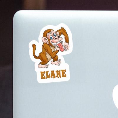 Sticker Gorilla Elane Notebook Image