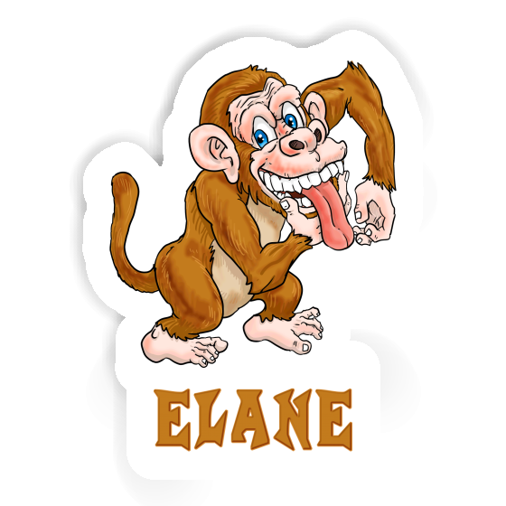 Sticker Gorilla Elane Gift package Image