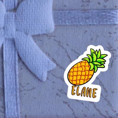 Elane Autocollant Ananas Image