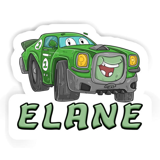 Race car Sticker Elane Gift package Image