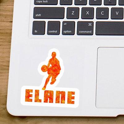 Elane Autocollant Joueur de basket-ball Image