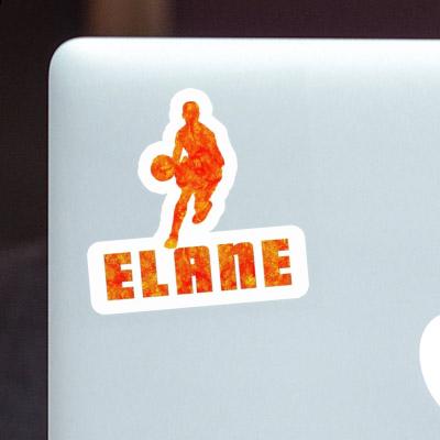 Elane Autocollant Joueur de basket-ball Notebook Image