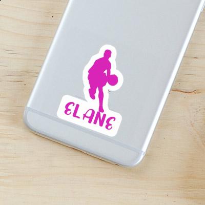 Sticker Basketballspieler Elane Gift package Image