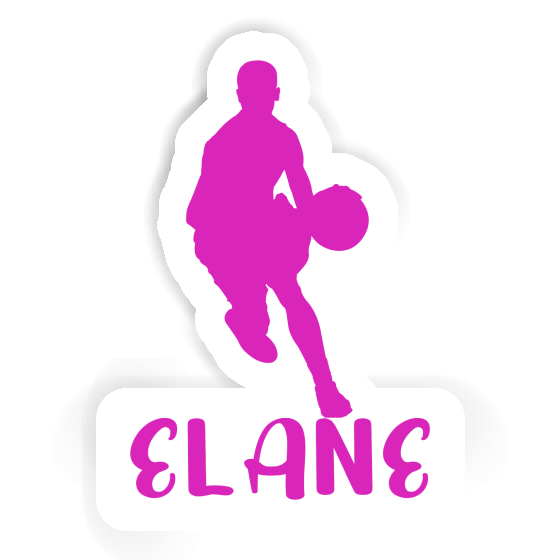 Sticker Basketballspieler Elane Gift package Image