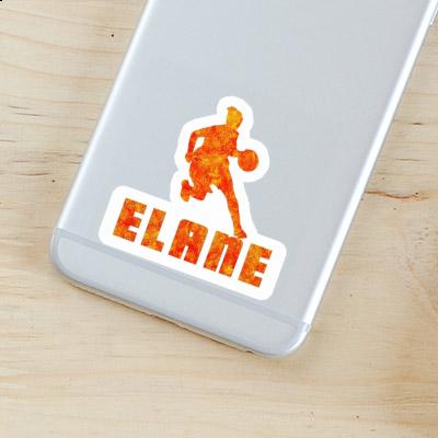 Elane Sticker Basketball Player Gift package Image